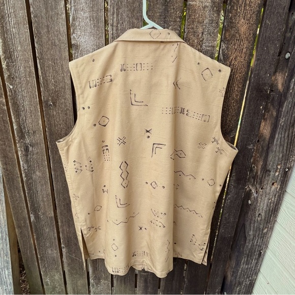 Chico’s Design 100% Silk Lightweight Sleeveless Zip Vest Chico’s Sz 3 US Sz L - Picture 5 of 12